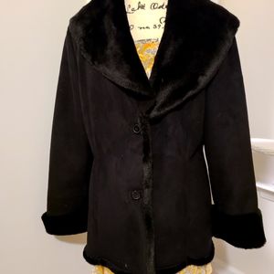 Womens - Black Winter Coat